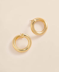 Women 14k Gold Hoop Earrings - Brooks Brothers Discount