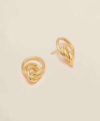 Women 14k Gold Triple Hoop Earrings - Brooks Brothers US