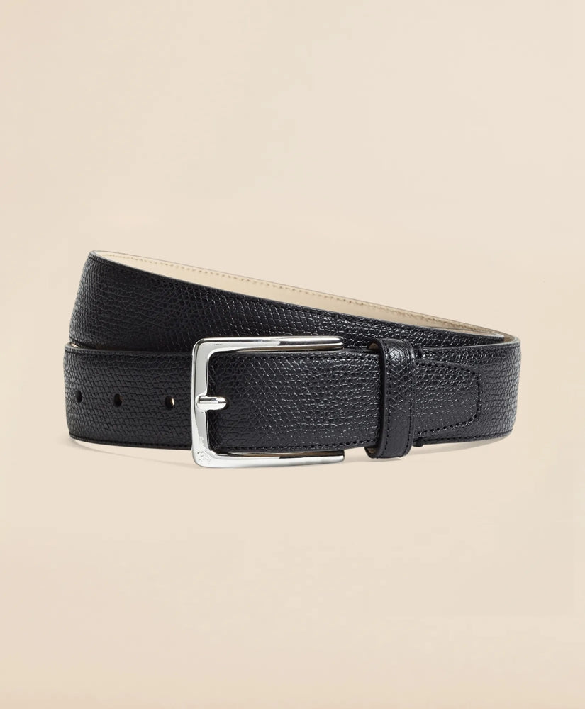 Men 1818 Textured Leather Belt - Brooks Brothers On sale