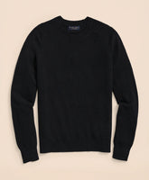 Men 3-Ply Cashmere Crewneck Saddle Shoulder Sweater - Brooks Brothers Outlet