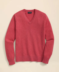 Men 3-Ply Cashmere V-Neck Sweater - Brooks Brothers On sale