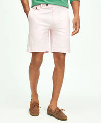 Sale 9" Canvas Poplin Shorts in Supima - Brooks Brothers Outlet