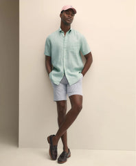 Sale 9" Cotton Seersucker Stripe Shorts - Brooks Brothers Online