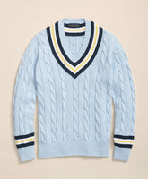 Men Archive Tennis Sweater in Supima - Brooks Brothers For sale