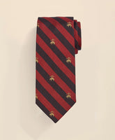 Men BB#4 Fleece Rep Tie - Brooks Brothers Discount