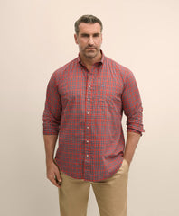 Sale Big & Tall Friday Shirt, Poplin Tartan - Brooks Brothers US