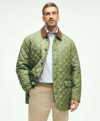 Sale Big & Tall Paddock Diamond Quilted Coat - Brooks Brothers Online