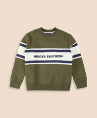 Boys Boys Cotton-Blend Brooks Brothers Sweatshirt - Brooks Brothers On sale