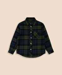 Boys Boys Cotton Brushed Flannel Shirt - Brooks Brothers Gift