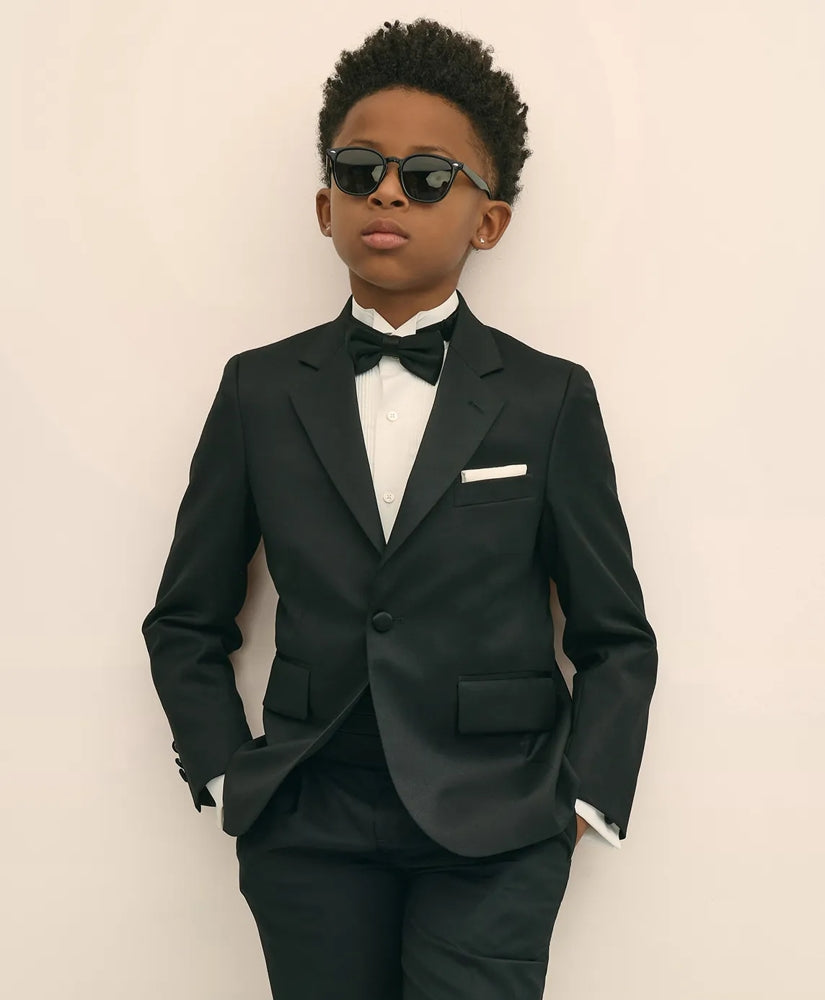 Boys Boys Junior Stretch Wool Tuxedo Jacket - Brooks Brothers For sale