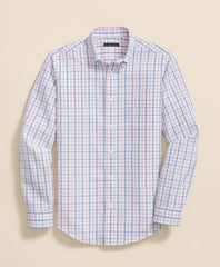 Boys Boys Non-Iron Broadcloth Polo Button-Down Collar Check Sport Shirt - Brooks Brothers US
