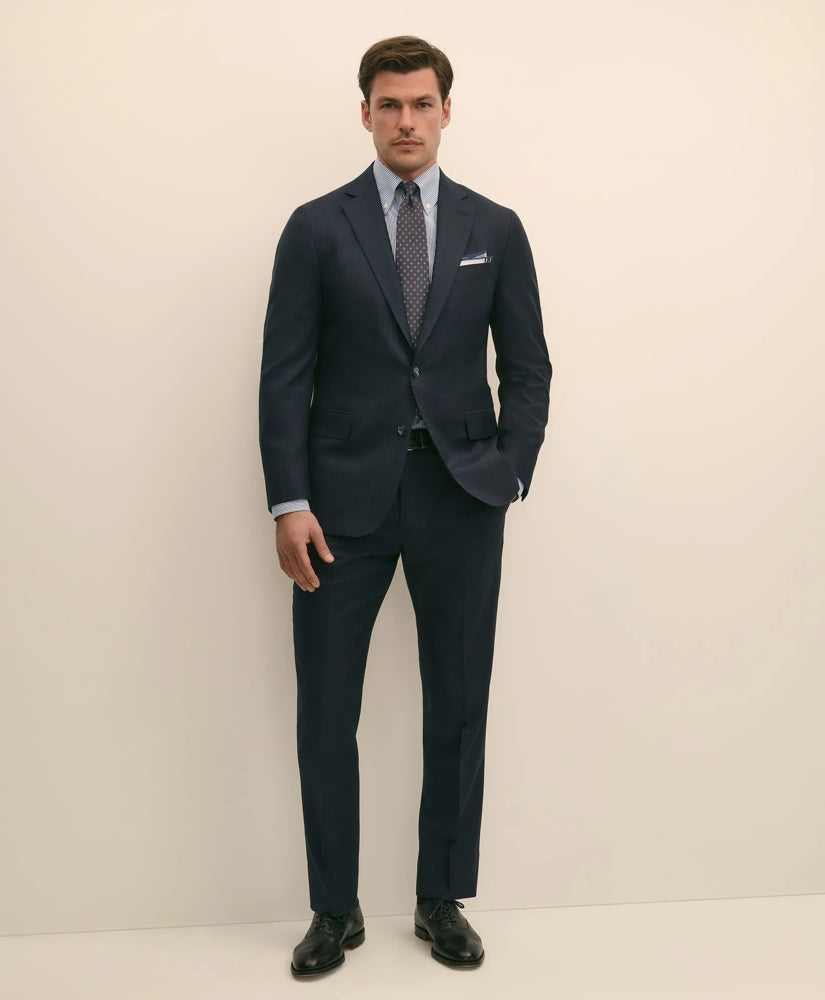 Sale Brooks Brothers Explorer Collection Classic Fit Wool Bold Stripe Suit Pants - Brooks Brothers Gift