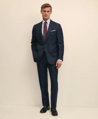 Sale Brooks Brothers Explorer Collection Classic Fit Wool Overcheck Suit Pants - Brooks Brothers US