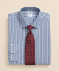 Men Brooks Brothers Explorer Collection Non-Iron Twill Ainley Collar Ground Stripe, Dress Shirt - Brooks Brothers Discount