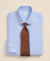 Men Brooks Brothers Explorer Collection Non-Iron Twill Ainsley Collar, Bengal-Stripe Dress Shirt - Brooks Brothers Gift
