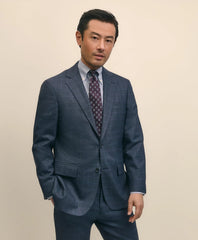 Sale Brooks Brothers Explorer Collection Slim Fit Wool Overcheck Suit Jacket - Brooks Brothers Outlet