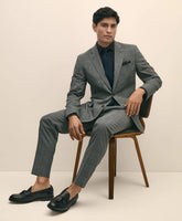 Tailored Brooks Brothers Explorer Collection Slim Fit Wool Check Suit Pants - Brooks Brothers Outlet