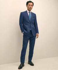 Tailored Brooks Brothers Explorer Collection Slim Fit Wool Check Suit Pants - Brooks Brothers Outlet