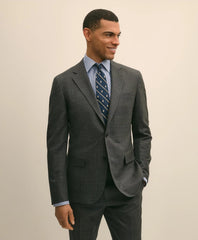 Sale Brooks Brothers Explorer Collection Slim Fit Wool Overcheck Suit Jacket