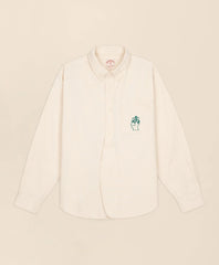 Men Brooks Brothers x Brain Dead Cotton Embroidered Oxford Button-Down Collar, Sport Shirt - Brooks Brothers Gift