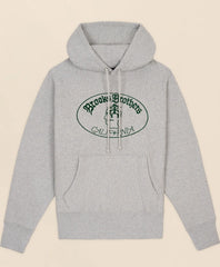 Men Brooks Brothers x Brain Dead Cotton Heavyweight Emblem Hoodie Sweatshirt - Brooks Brothers Outlet