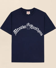 Men Brooks Brothers x Brain Dead Cotton Vintage-Inspired Emblem T-Shirt - Brooks Brothers For sale