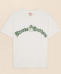Men Brooks Brothers x Brain Dead Cotton Vintage-Inspired Emblem T-Shirt - Brooks Brothers For sale