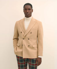 Tailored Classic Fit Camel Hair Double-Breasted 1818 Sport Coat - Brooks Brothers For sale