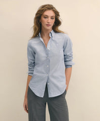 Women Classic-Fit Cotton Oxford Shirt - Brooks Brothers sale