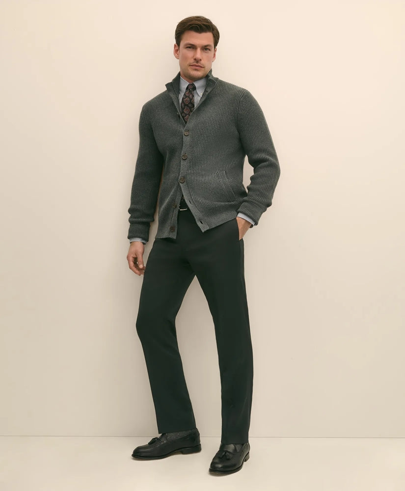 Men Classic Fit Wool 1818 Dress Pants - Brooks Brothers Outlet
