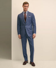 Tailored Classic Fit Wool Check 1818 Suit - Brooks Brothers Discount