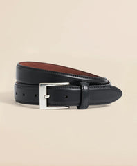 Men Cordovan Leather Belt - Brooks Brothers
