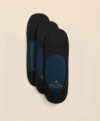 Men Cotton Blend 3-Pack Loafer Socks - Brooks Brothers For sale