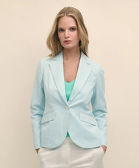 Sale Cotton Blend Seersucker Jacket - Brooks Brothers On sale