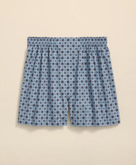 Men Cotton Broadcloth Foulard Boxers - Brooks Brothers sale
