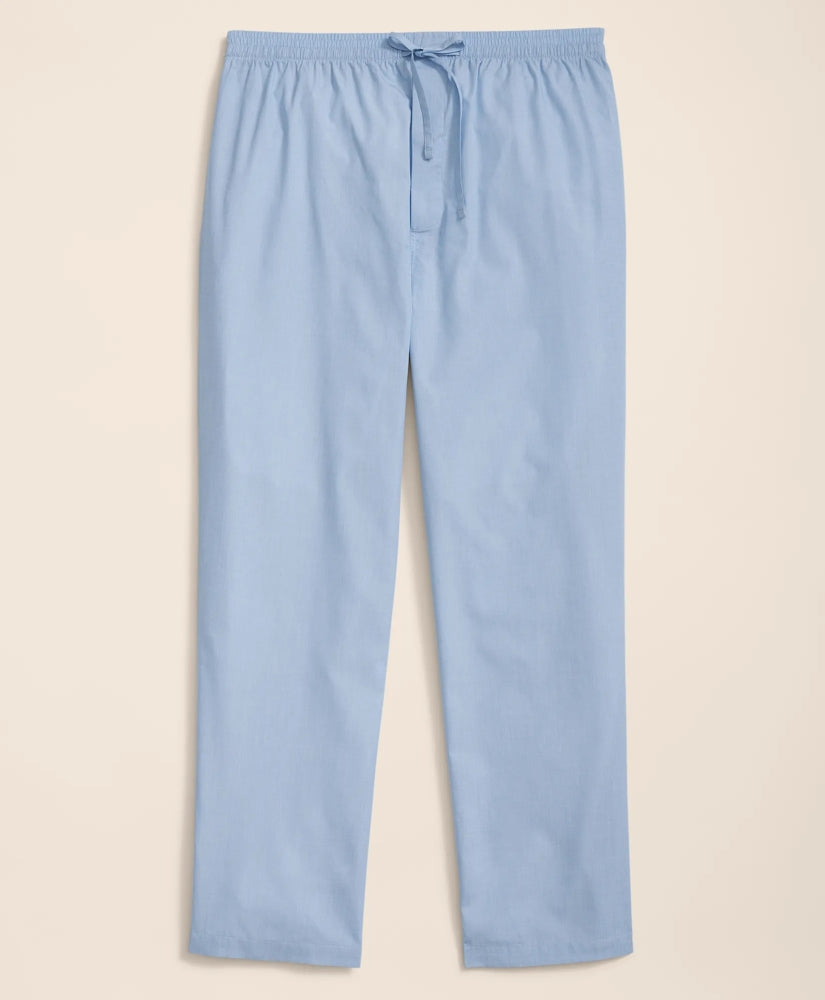 Men Cotton Broadcloth Lounge Pants