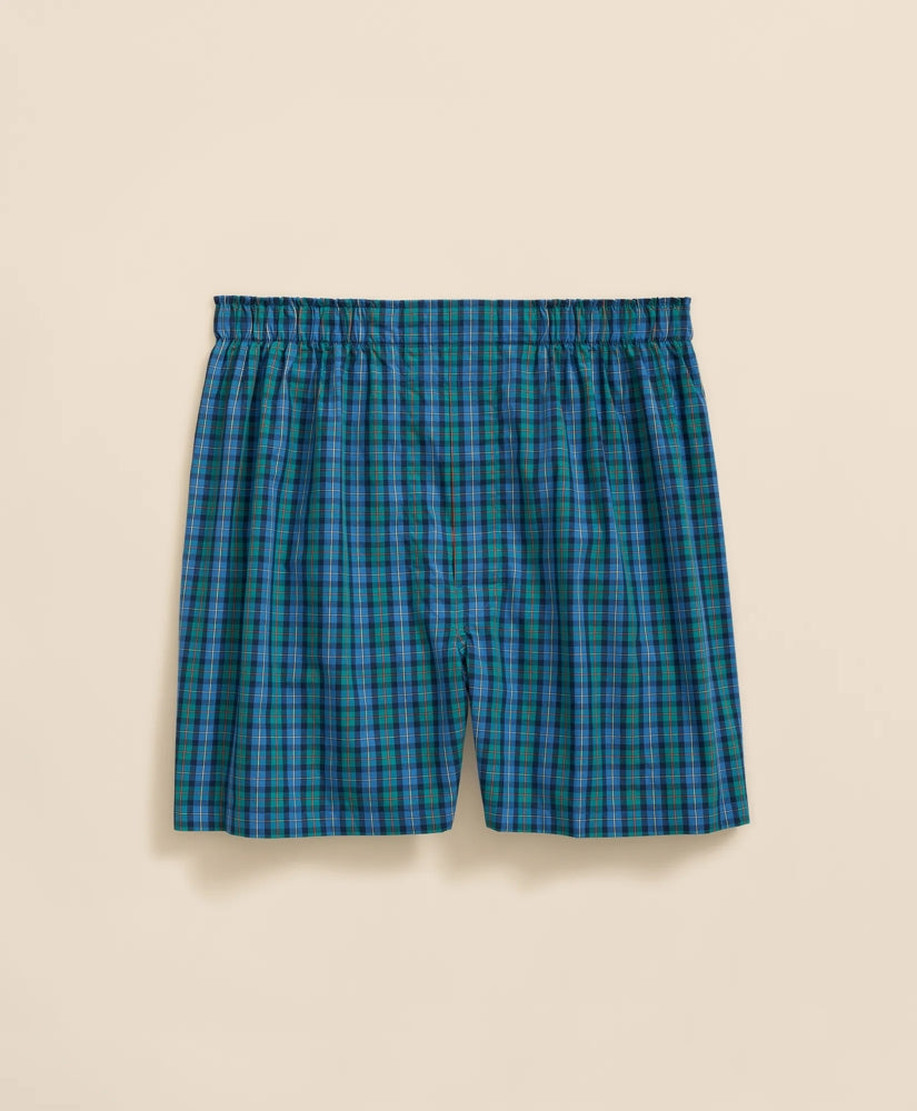 Sale Cotton Broadcloth Tartan Boxers - Brooks Brothers sale