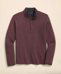 Sale Cotton Herringbone Quarter-Zip - Brooks Brothers