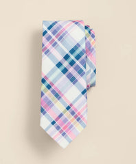 Men Cotton Madras Tie - Brooks Brothers Gift
