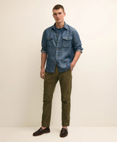 Men Cotton Military Pants - Brooks Brothers