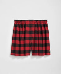 Sale Cotton Oxford Plaid Boxers - Brooks Brothers sale