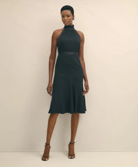 Sale Crepe Halter Dress - Brooks Brothers For sale