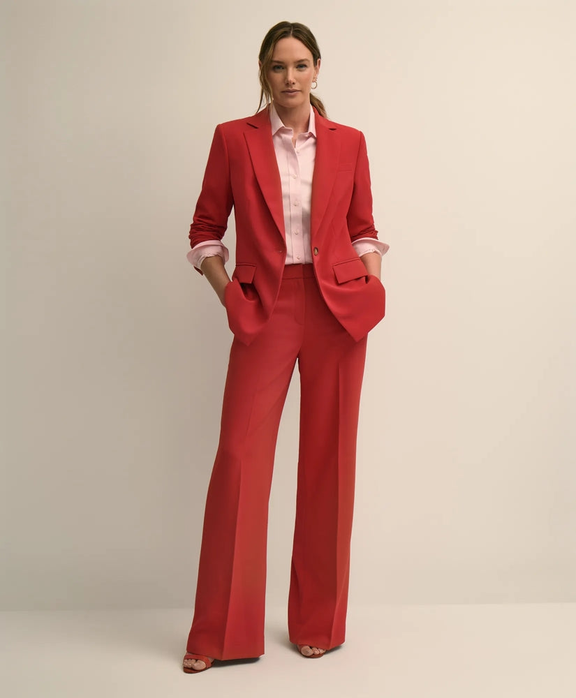 Sale Crepe Wide-Leg Pants