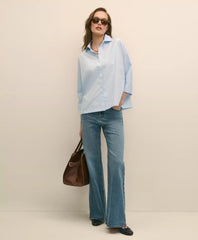 Women Denim Flare Jeans - Brooks Brothers Online