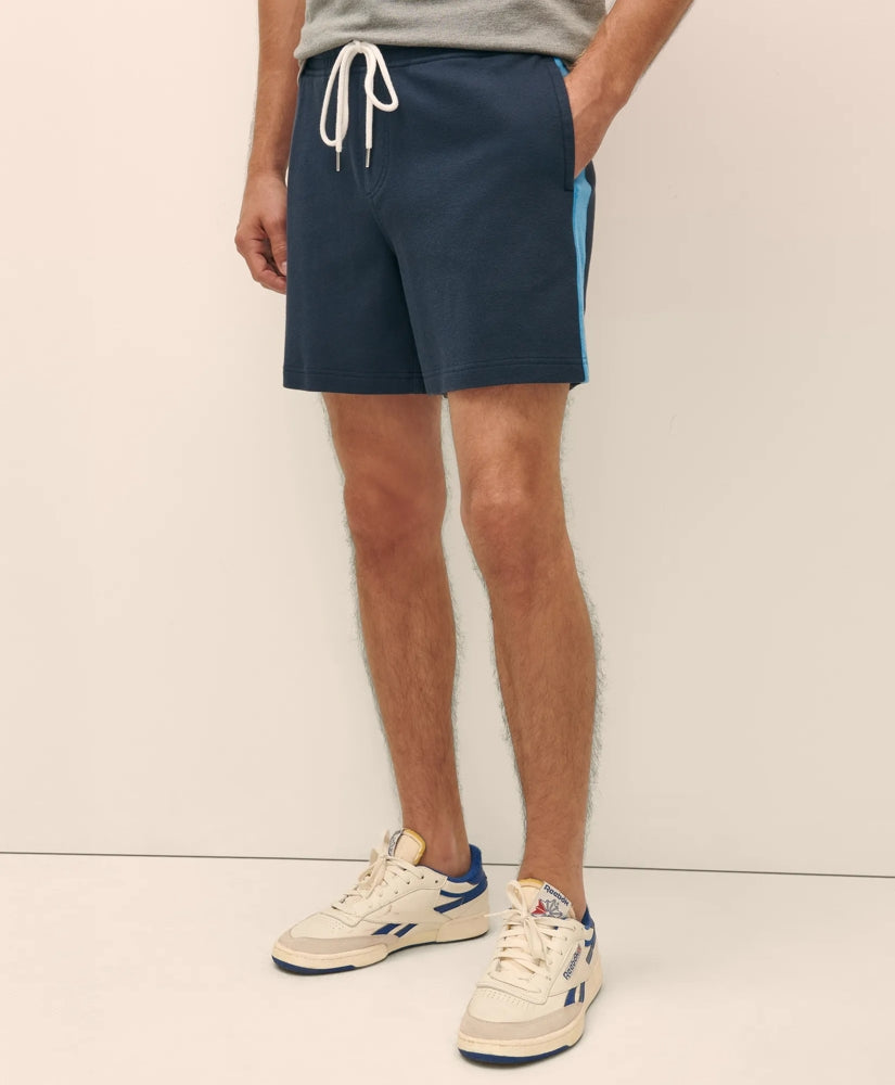 Sale Double Faced Cotton Blend Pique Shorts - Brooks Brothers Gift