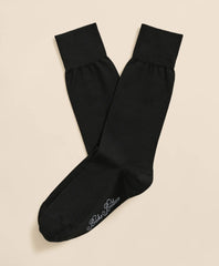 Men Egyptian-Cotton-Blend Socks - Brooks Brothers US