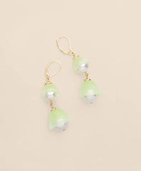 Women Faux Pearl Drop Earrings - Brooks Brothers Discount