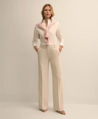 Shirts Fitted Funnel Neck Shirt in Non-Iron Royal Oxford Cotton - Brooks Brothers On sale
