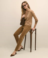 Women Five-Pocket Corduroy Pants - Brooks Brothers