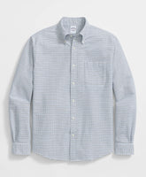 Men Friday Shirt, Oxford Tattersall - Brooks Brothers Outlet